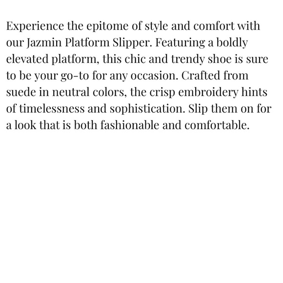 Jazmin Platform Slipper 🤎 10; fits like 9 - Picture 11 of 12